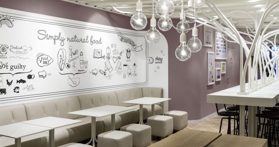 Интерьер кафе