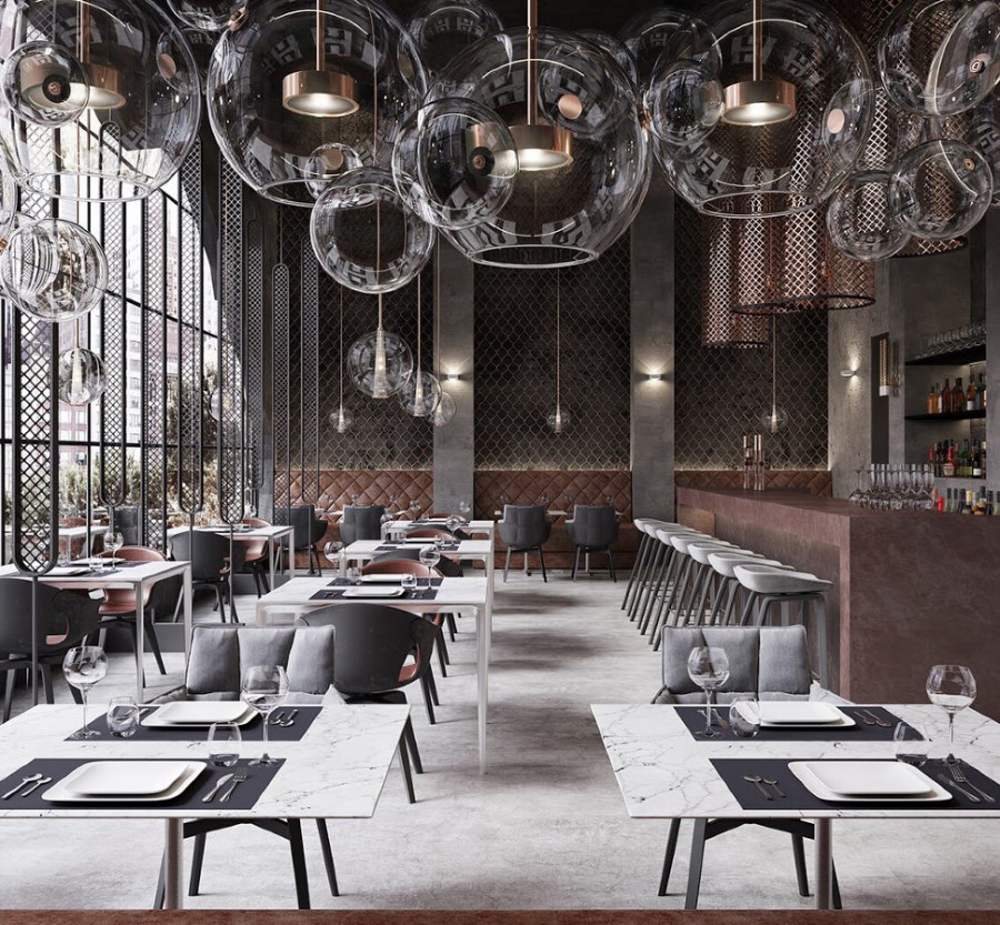 Светильник Bolle Linear 14 Bubbles