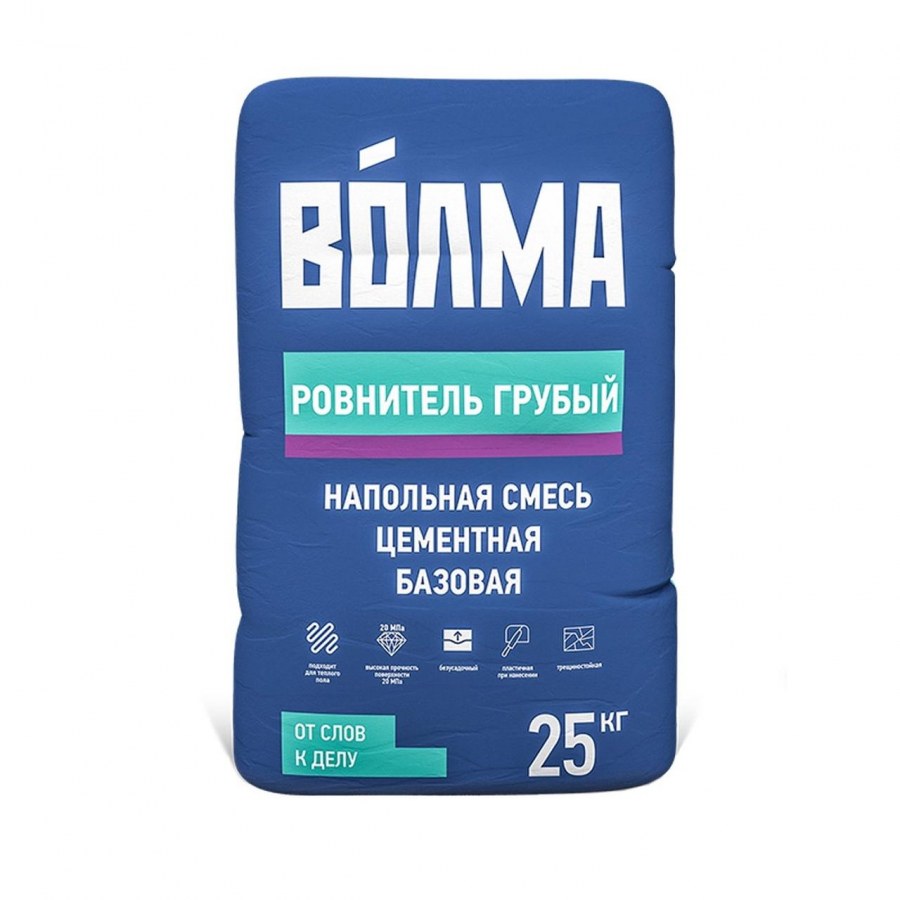 Пол наливной Волма-нивелир экспресс 20 кг