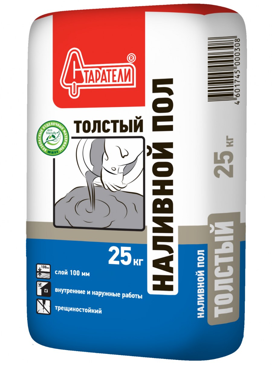 Старатели наливной пол толстый на полу