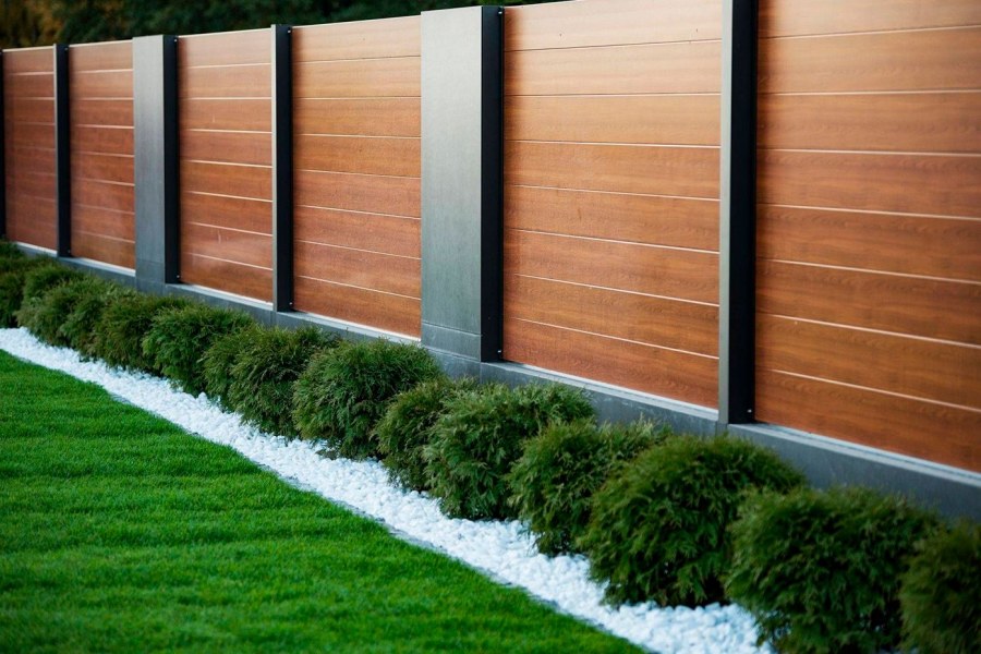 Красивый забор