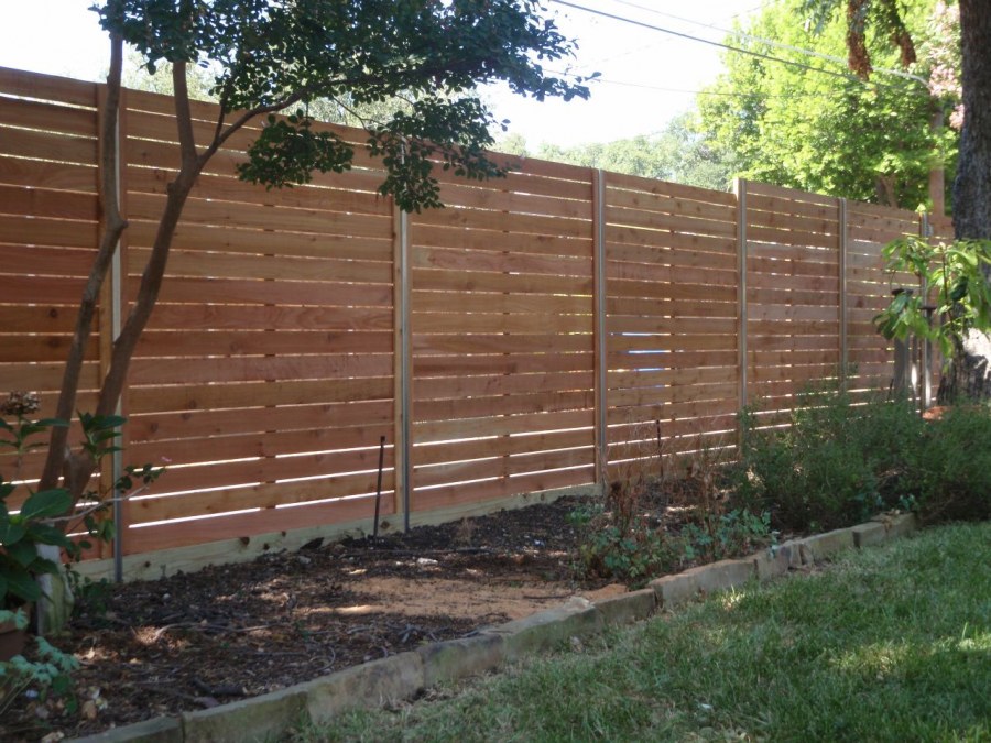 Забор в европейском стиле