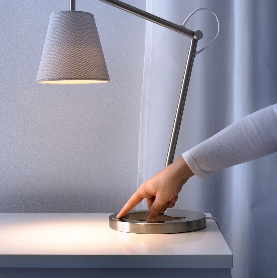 Настольная лампа НИФОРС икеа