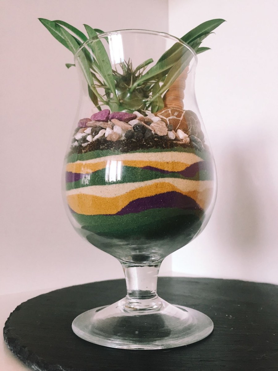 Цветочные композиции в стеклянных сосудах