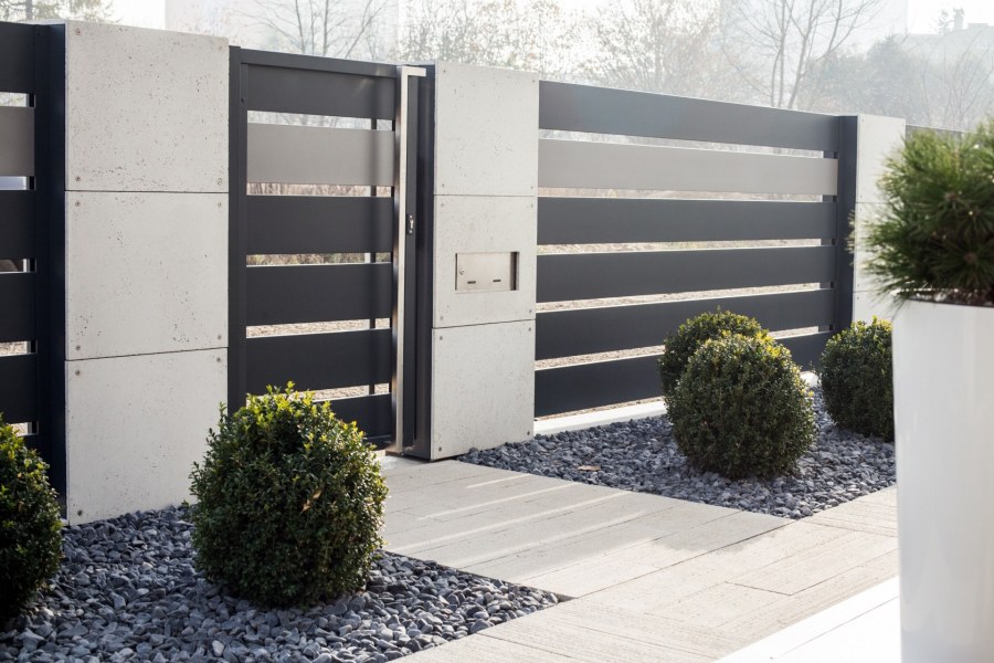 Откатные ворота хайтек