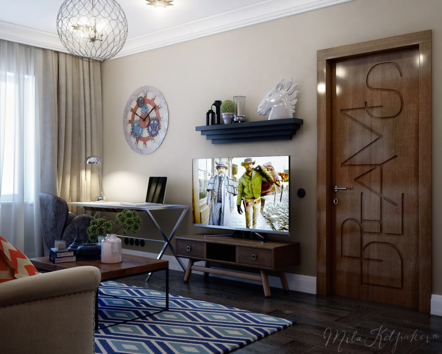 Интерьер п 44 однушка