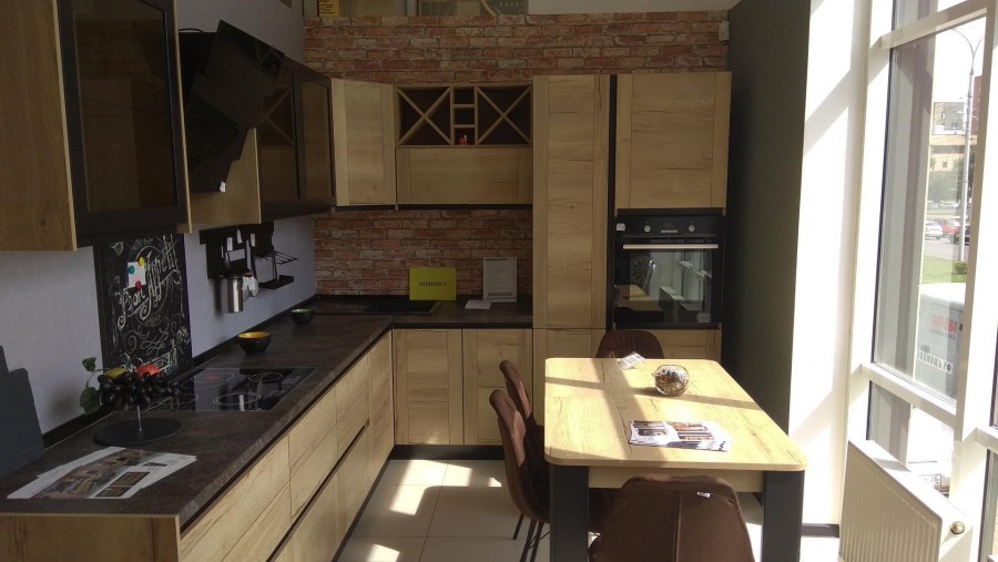 Кухня Сити дуб Галифакс