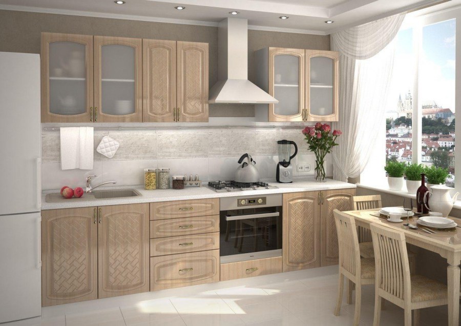 Кухня Сити анегри модульная