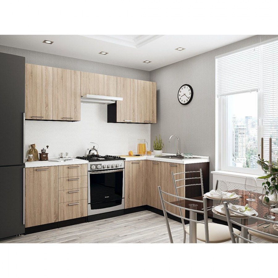 Кухня Брауни дуб сонома