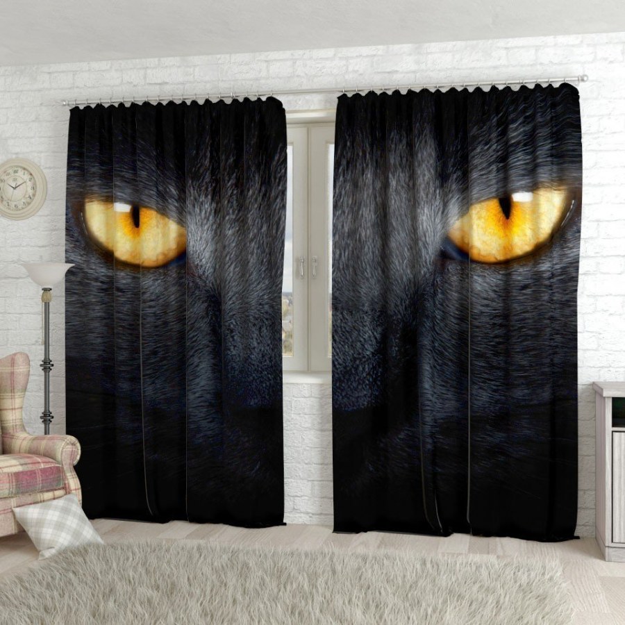 Черные шторы