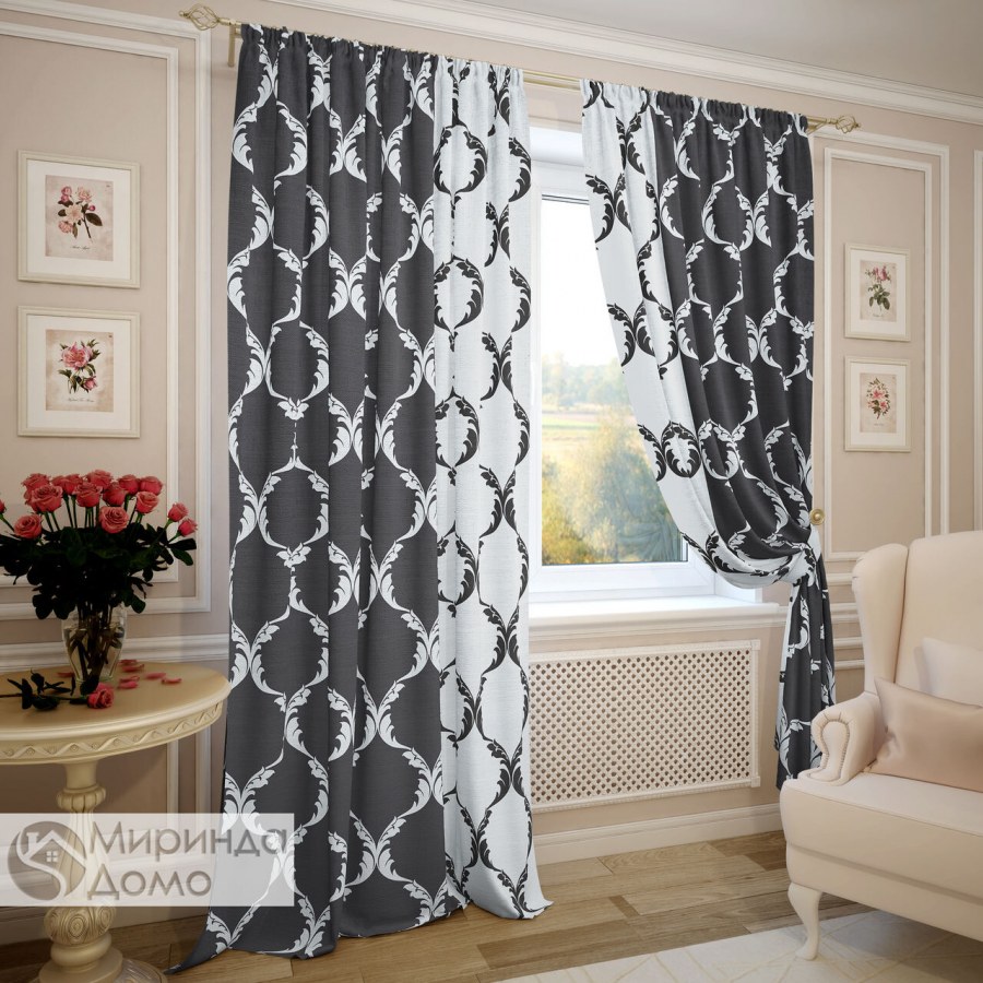 Шторы Амадей капучино