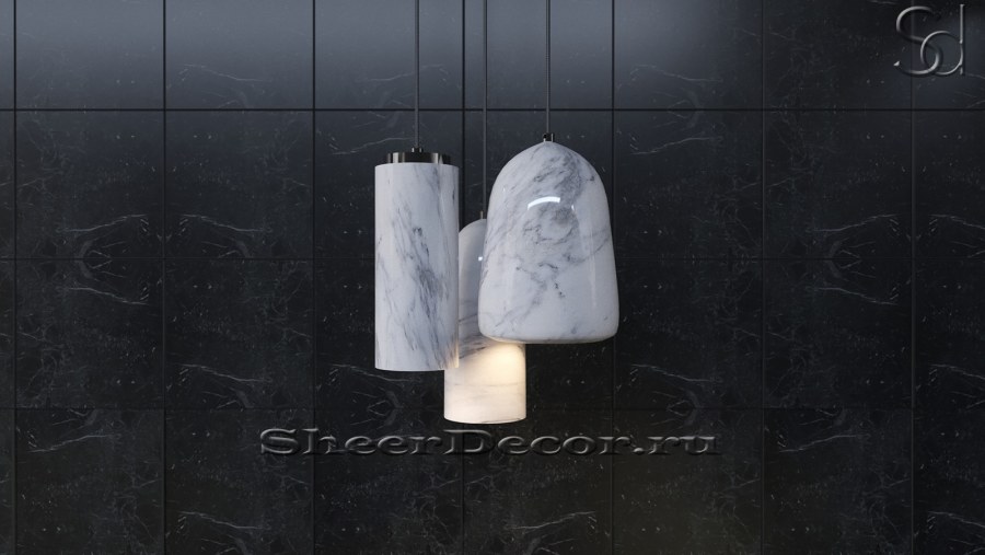 Светильники из мрамора