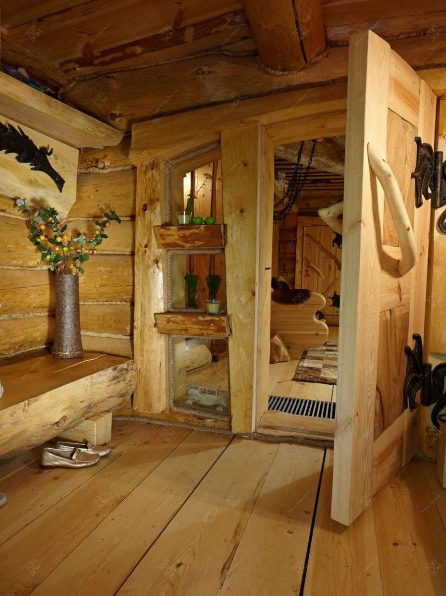 Баня в старинном стиле