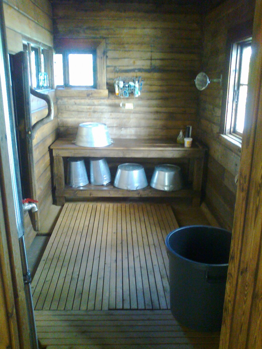 Деревенские бани внутренняя отделка