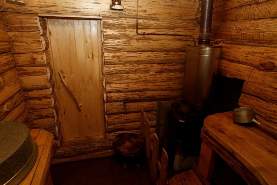 Деревенские бани внутренняя отделка