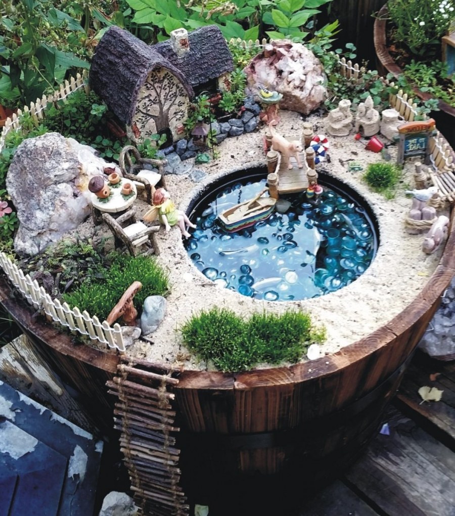 Зона отдыха в саду