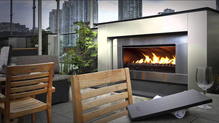 Газовый камин в интерьере