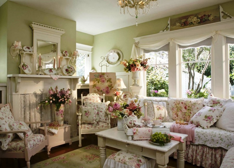 Предметы интерьера в гостиную Прованс