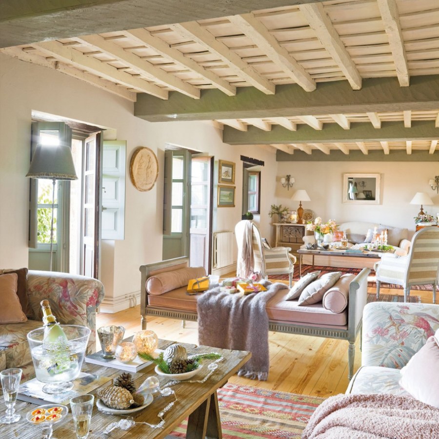 Французский деревенский стиль в интерьере