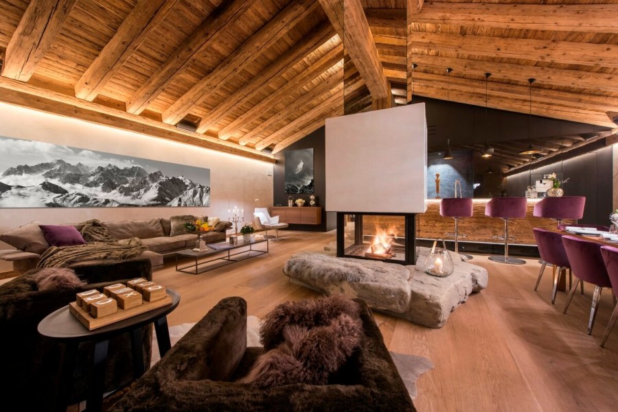 Стиль Шале горнолыжку интерьер
