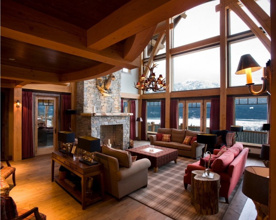 Охотничий стиль в интерьере