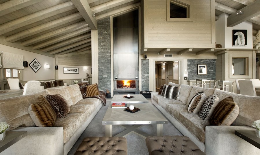 Ультрасовременное Шале интерьер