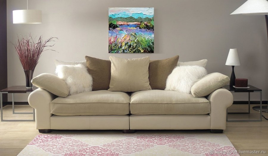 Диван в интерьере