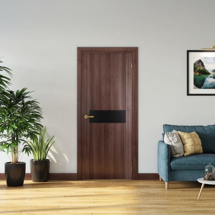 Дверное глухое Artens Велдон 200x70 см цвет мокко