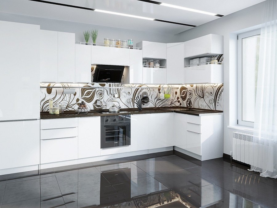 Кухня Фьюжн капучино Виват