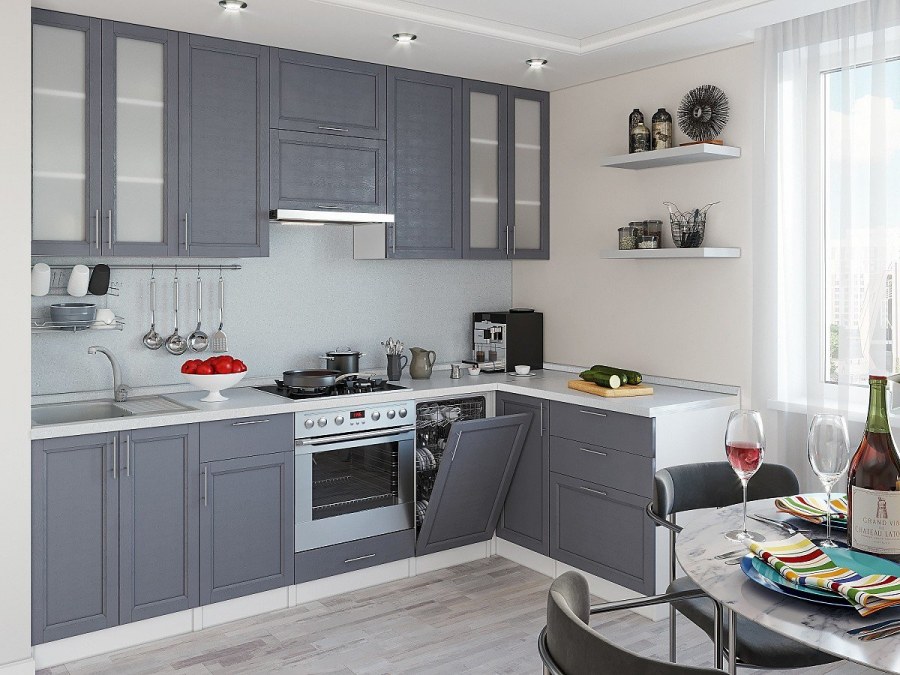 Кухня Сканди Cappuccino Softwood