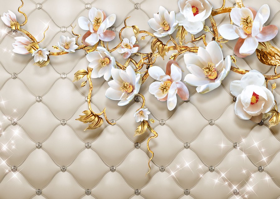 Фотообои 3д для стен жемчуг