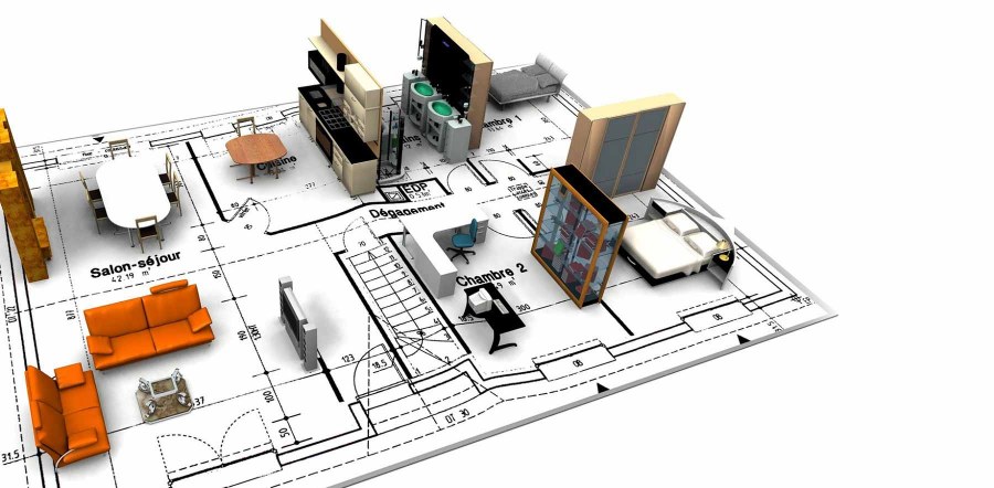 Комплектация проекта интерьеров