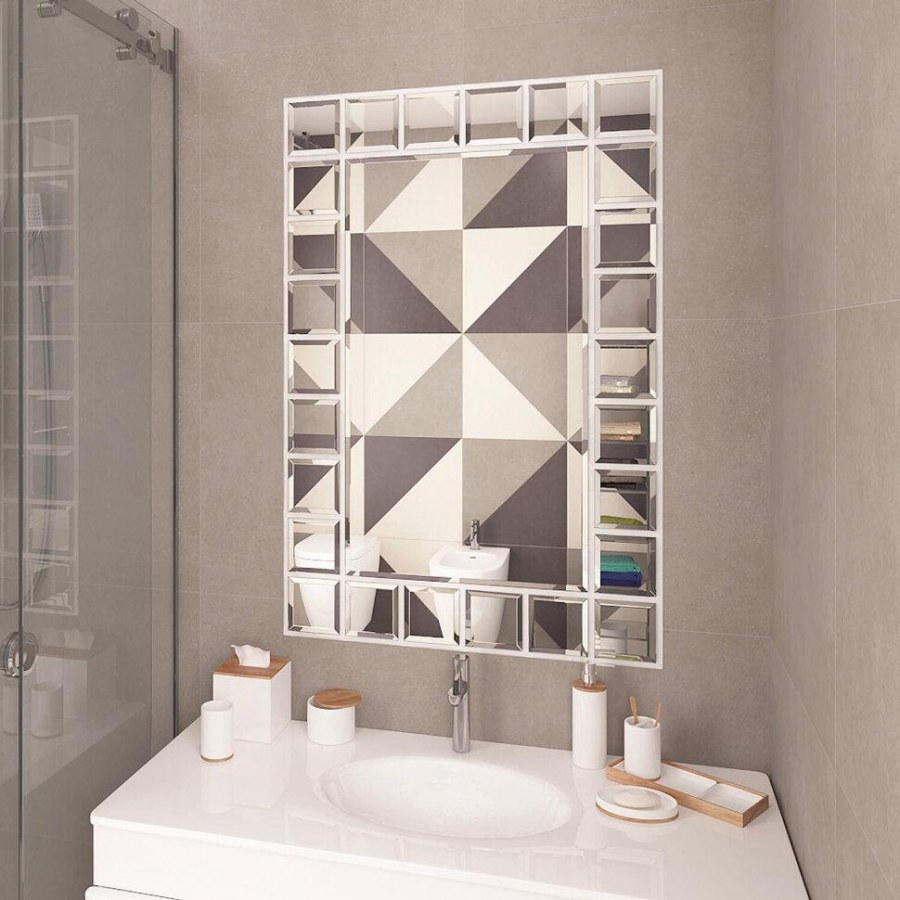 Настенное зеркальное панно