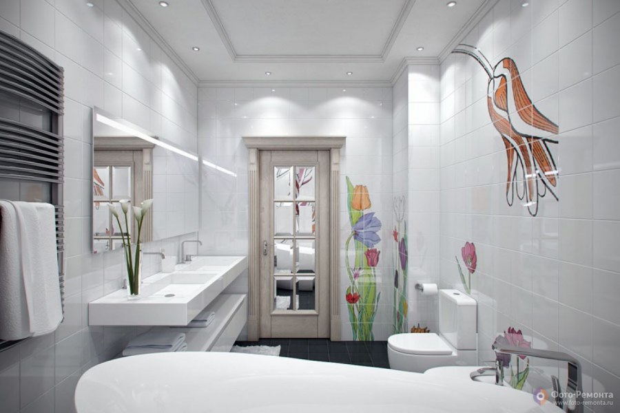 Ванная в Светлом стиле