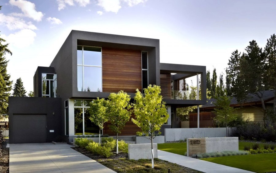 Современный загородный дом