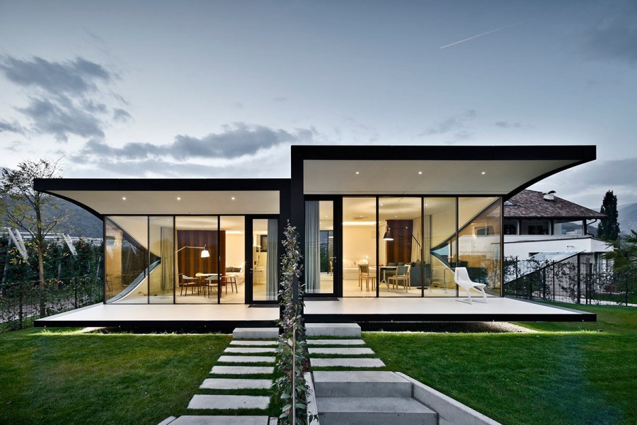 Загородный дом в стиле лофт