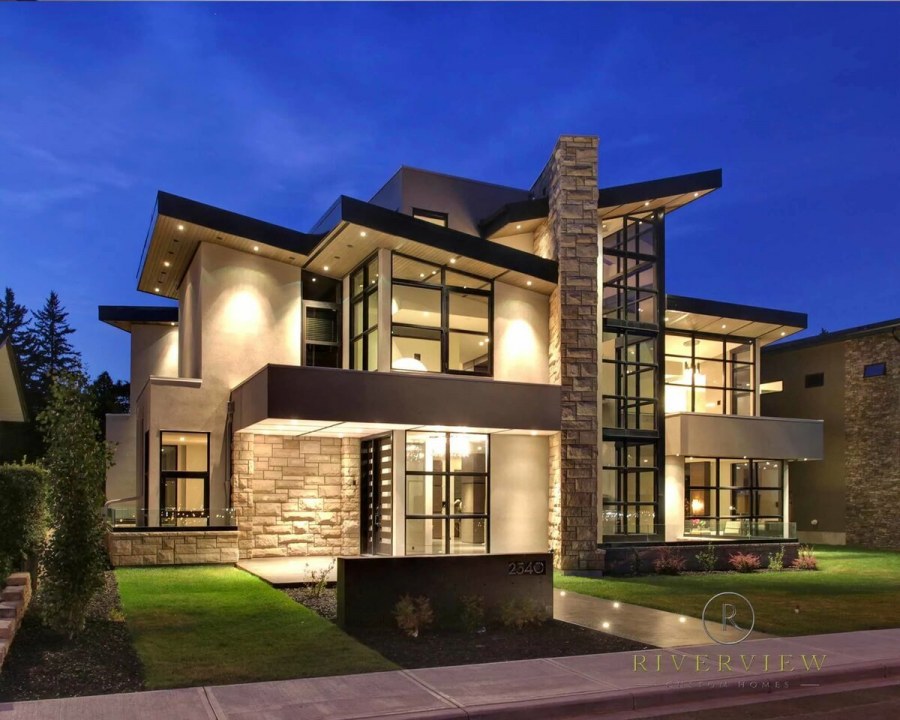 Роскошный особняк миллиардера в стили Модерн