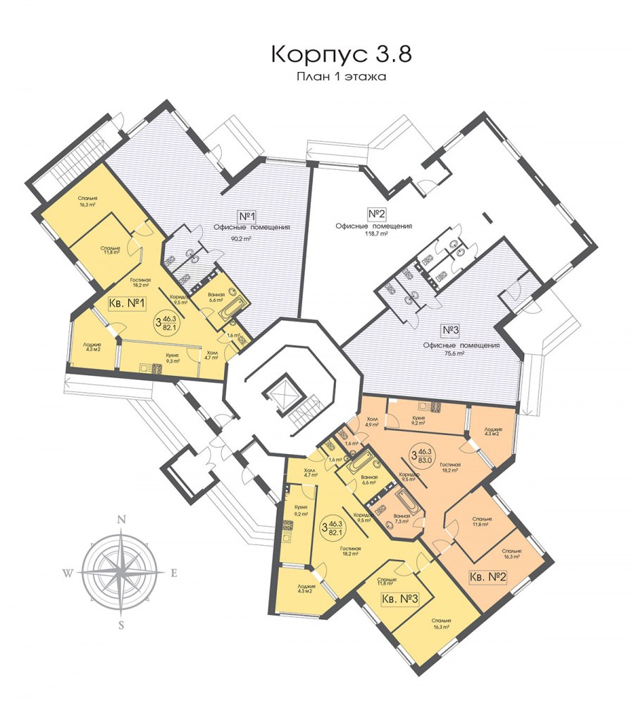 Салтыковка Престиж планировки