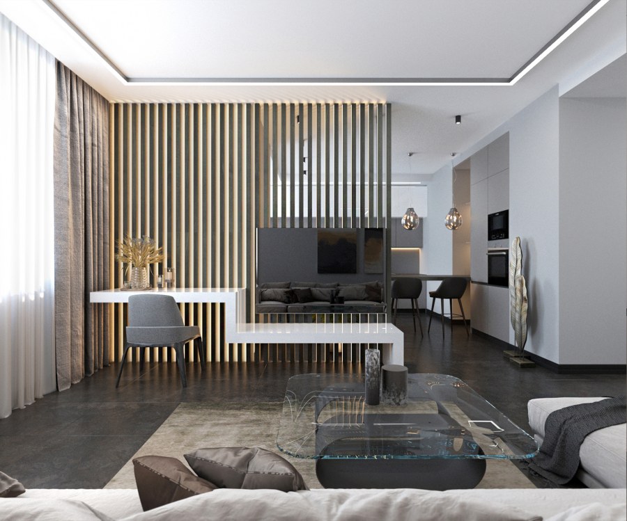 Визуализация гостиничного номера