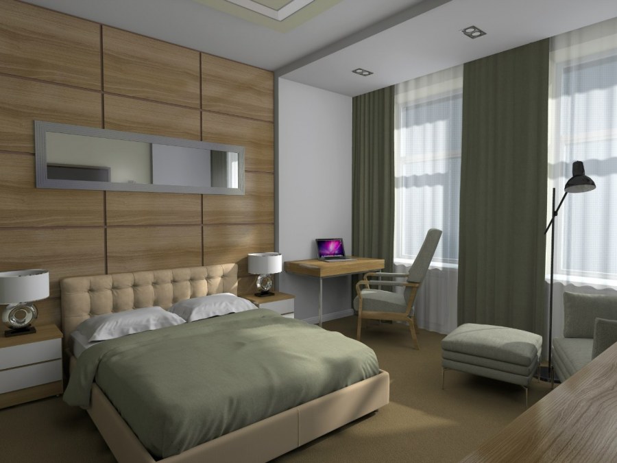 Интерьер гостиничного номера стандарт