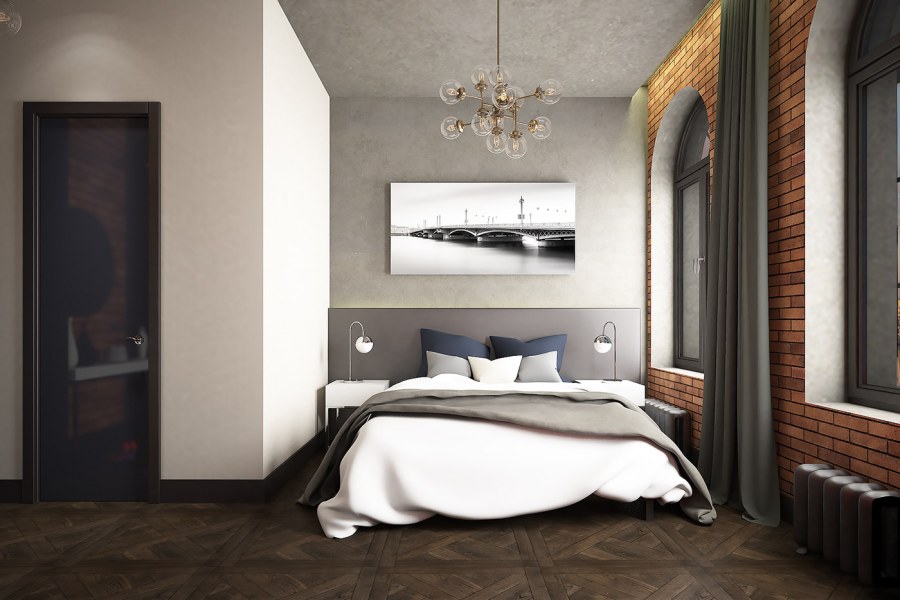 Интерьер гостиницы Минимализм