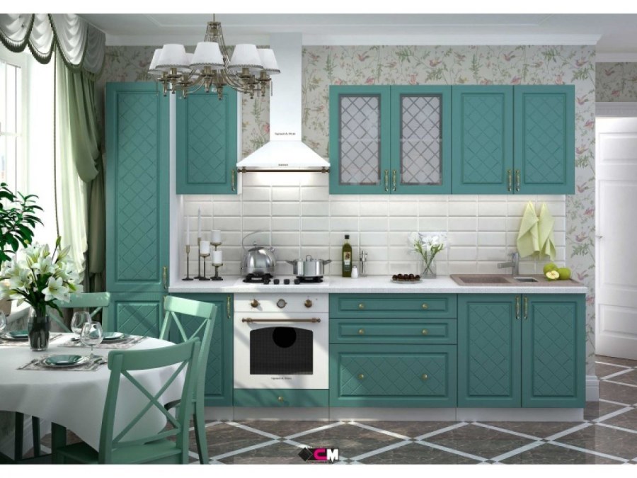 Кухня Модена дуб ваниль