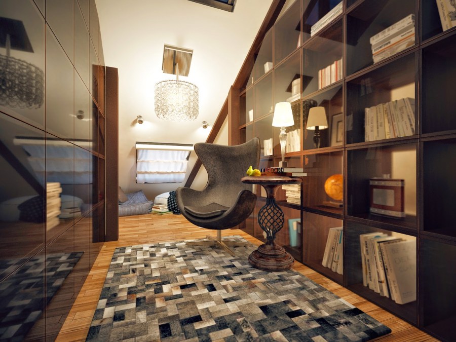 Ракурсы рендер интерьер детской