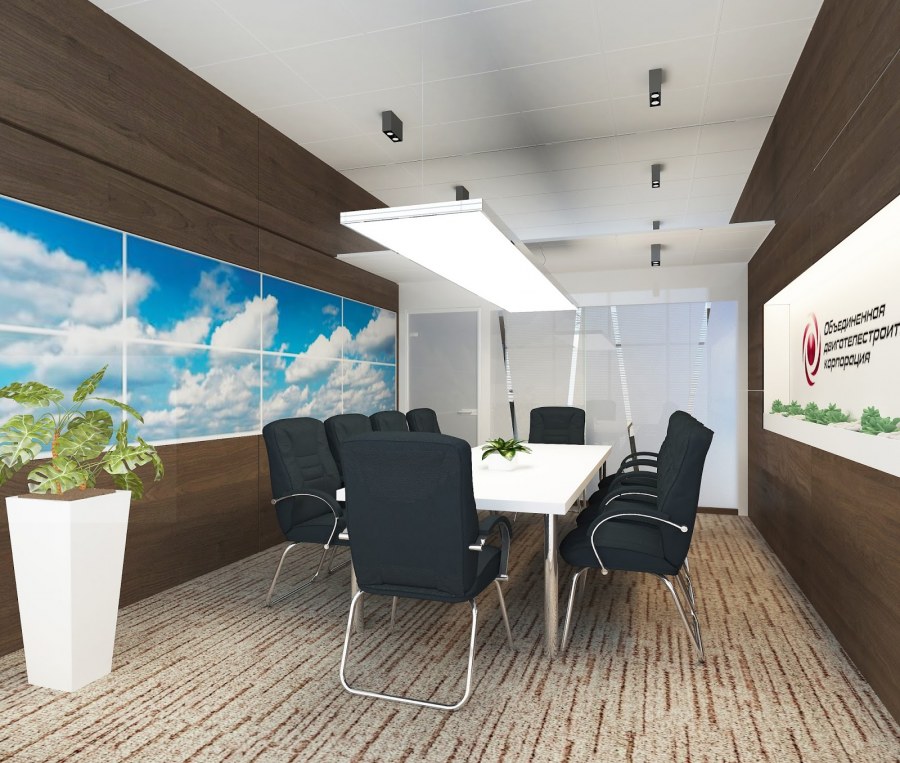 Визуализация офиса