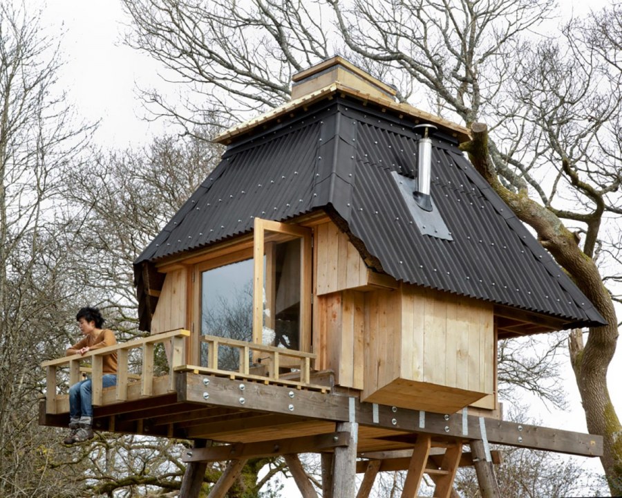 Домик на высоких Столбах