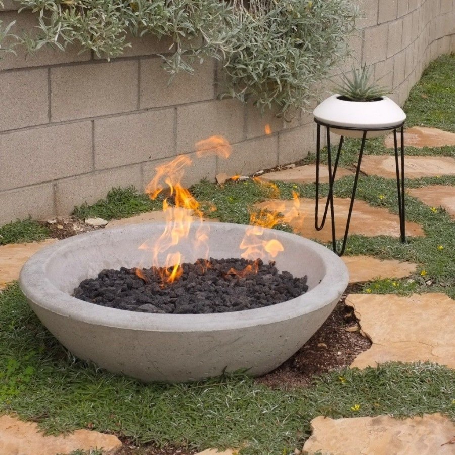 Костровая чаша бетонная