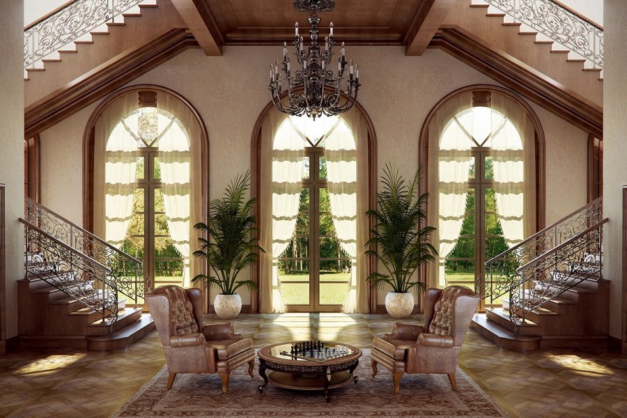 Дом в стиле барнхаус лофт