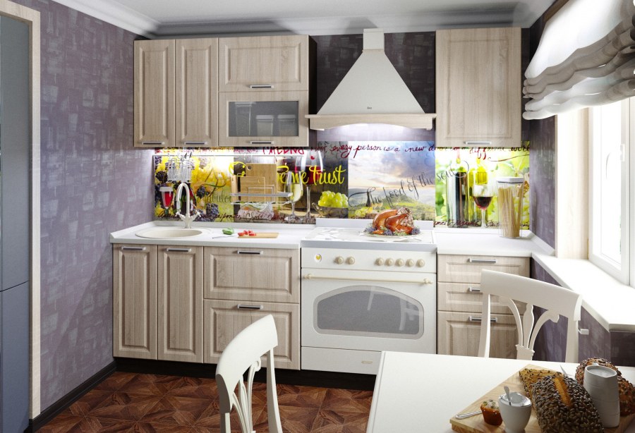 Кухня Прага модульная Сурская мебель