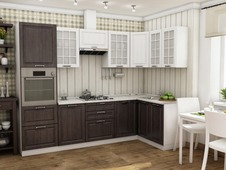 Кухонный гарнитур Прага Сурская мебель