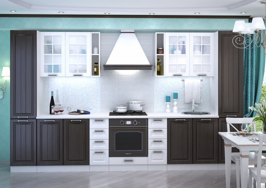 Кухня Прага белая